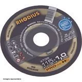 Disco da taglio Rhodius 115X1,5 Inox XT38